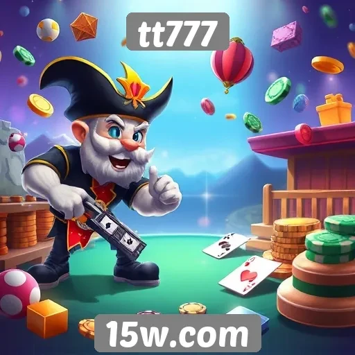 Variedade de jogos disponíveis no tt777